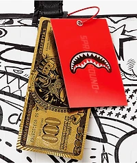 Sprayground Doodle Black & White Duffle Bag