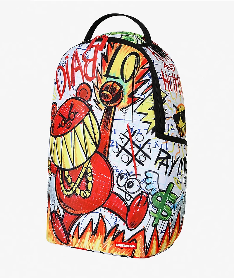 Sprayground Doodle Diablo Backpack