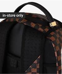 Sprayground Drip Shark Brown Backpack