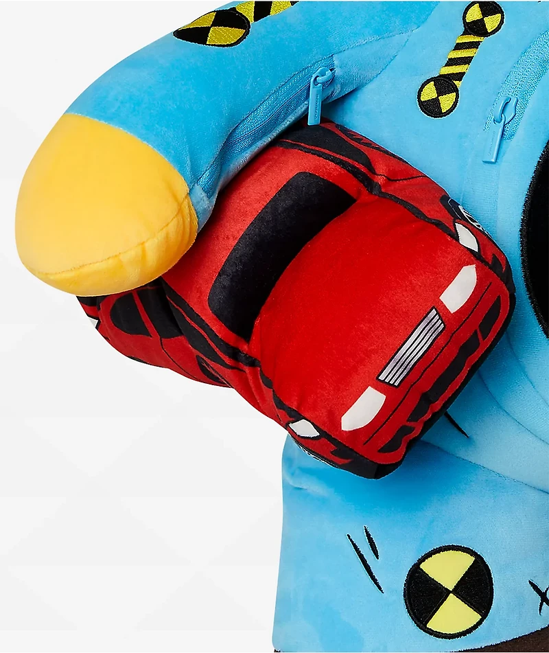 Sprayground Dummy Bear Plush Backpack
