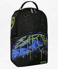 Sprayground Earth Day Black Backpack