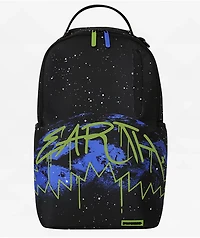 Sprayground Earth Day Black Backpack