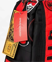 Sprayground Expedition Red & Black Backpack
