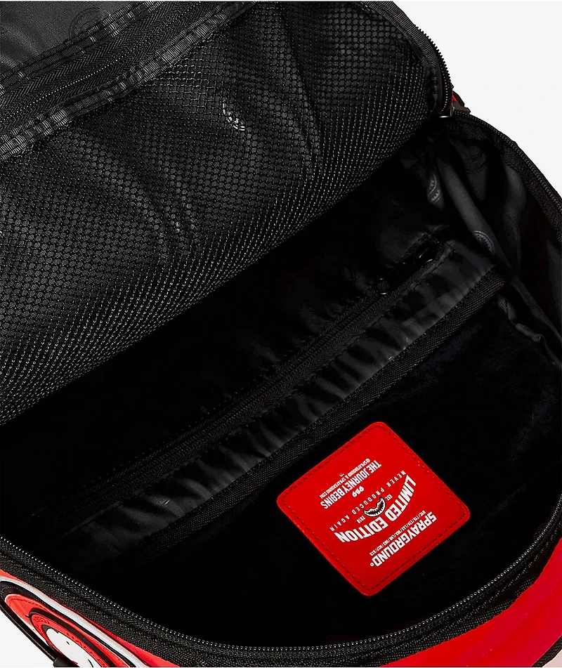 Sprayground Expedition Red & Black Backpack