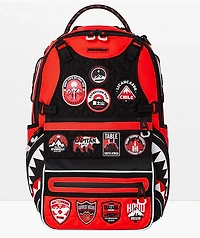 Sprayground Expedition Red & Black Backpack