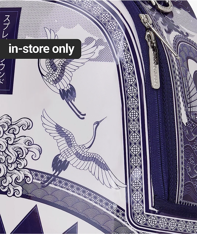 Sprayground Fine China Part Deux Blue Backpack