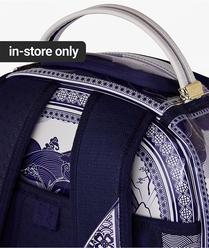 Sprayground Fine China Part Deux Blue Backpack