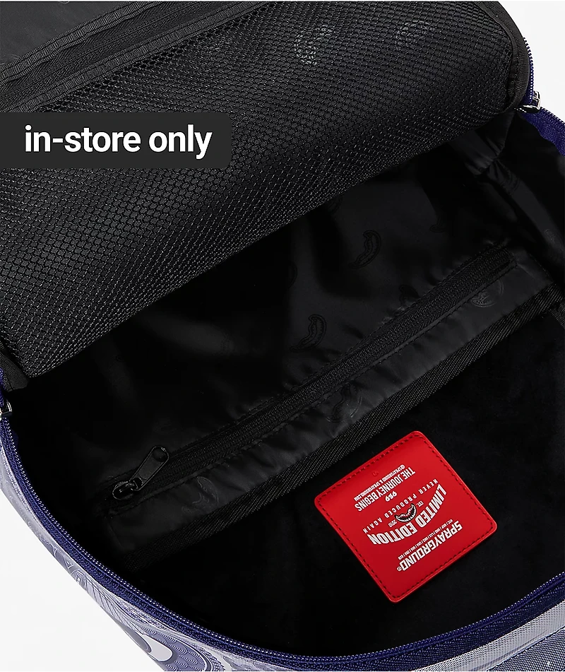 Sprayground Fine China Part Deux Blue Backpack