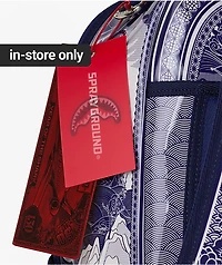 Sprayground Fine China Part Deux Blue Backpack