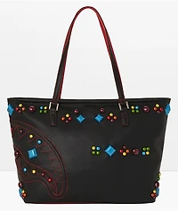 Sprayground Gemstone Outlaw Black Tote Bag