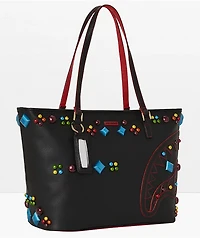 Sprayground Gemstone Outlaw Black Tote Bag