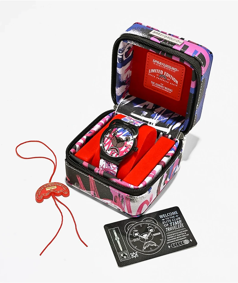 Sprayground Graff Analog Watch