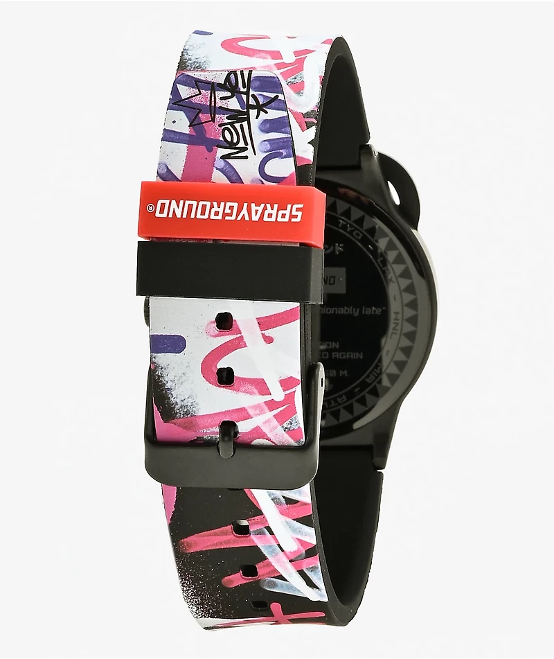 Sprayground Graff Analog Watch
