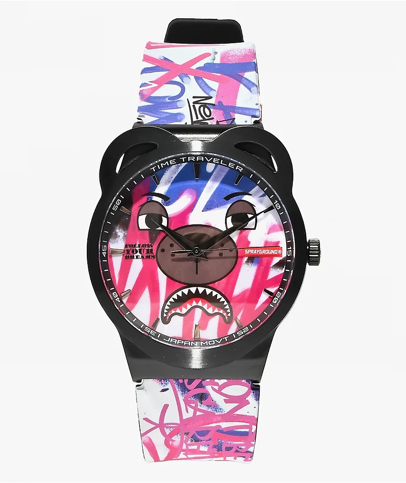 Sprayground Graff Analog Watch