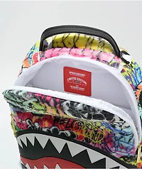 Sprayground Graffiti Faux Fur Backpack