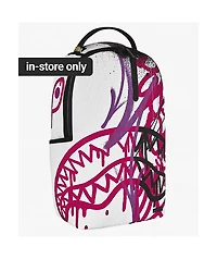 Sprayground Graffiti Mayhem Remix White Backpack