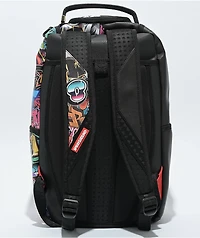 Sprayground Half Graffiti Black Backpack