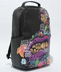 Sprayground Half Graffiti Black Backpack