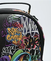 Sprayground Half Graffiti Black Backpack