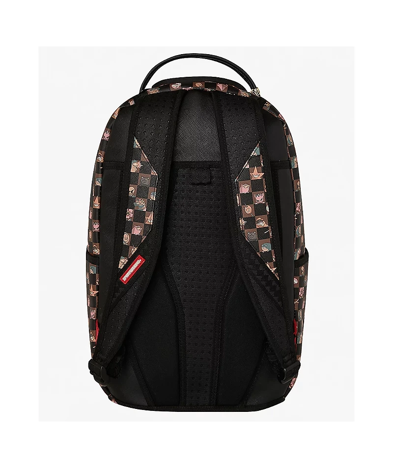 Sprayground King Characters Remix Checker Backpack
