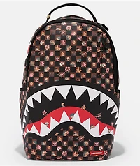 Sprayground King Characters Remix Checker Backpack