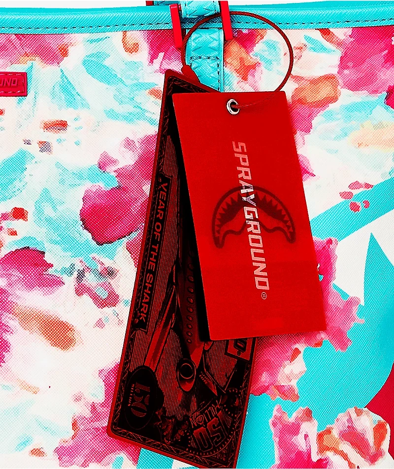 Sprayground Miami Floral Fresh Tote Bag
