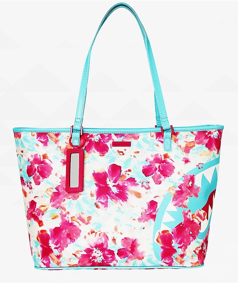 Sprayground Miami Floral Fresh Tote Bag