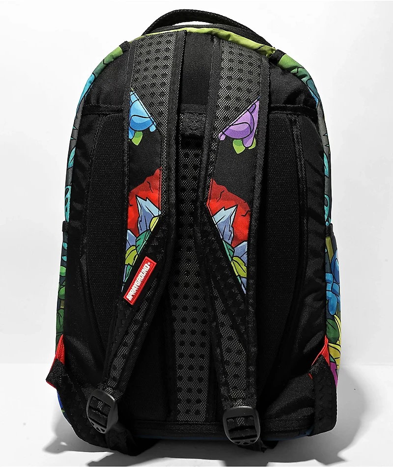 Sprayground Mind Tri Crazy Shark DLX Backpack