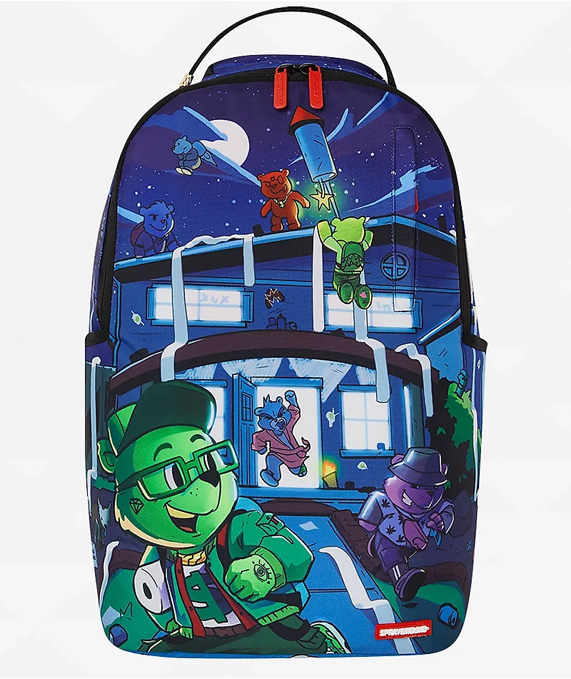 Sprayground Misfits Of Moneyville Blue Backpack