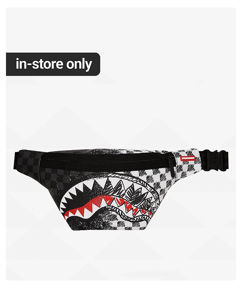Sprayground Mix And Match Scribble Fanny Pack