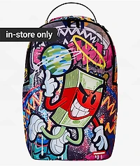 Sprayground Money Makes The World Backpack