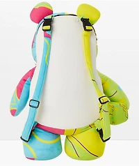 Sprayground Moneybear Split Weird Multicolored Bear Backpack