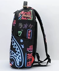 Sprayground Neon Shujuki Black Backpack