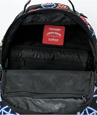 Sprayground Neon Shujuki Black Backpack