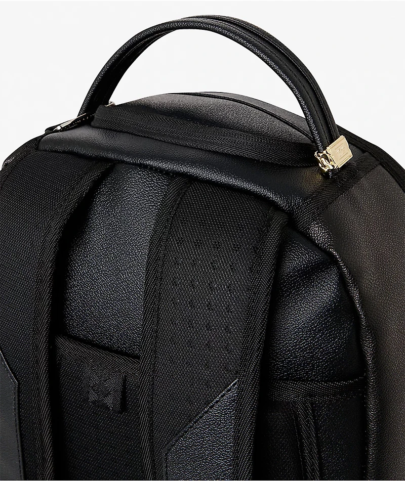 Sprayground Painted Hanging Stuff Black Backpack