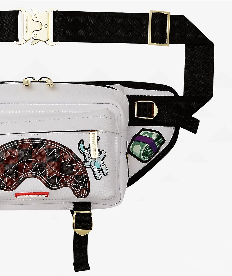 Sprayground Paris Patch Crossbody Bag