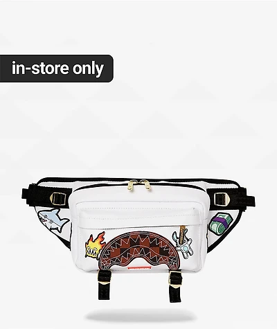 Sprayground Paris Patch Crossbody Bag