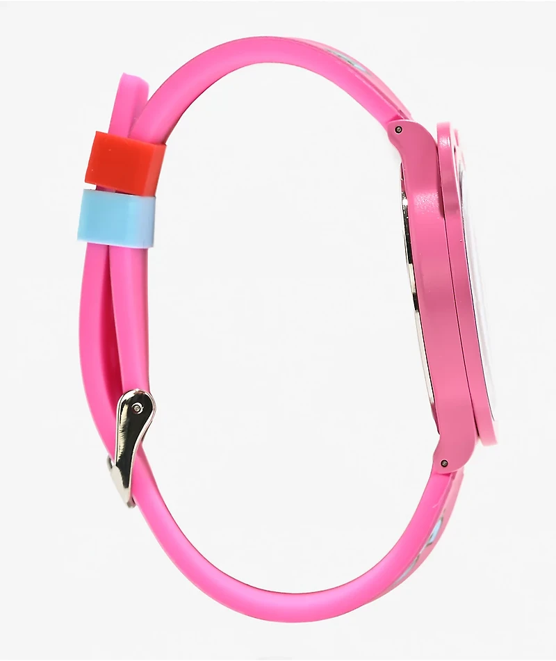 Sprayground Pink Analog Watch