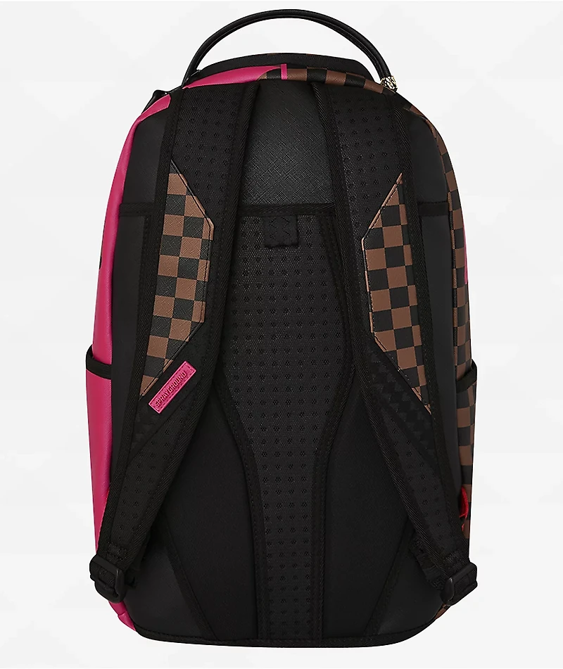 Sprayground Pink Bear Shark Backpack
