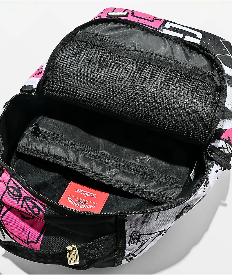 Sprayground Pink Punk Backpack