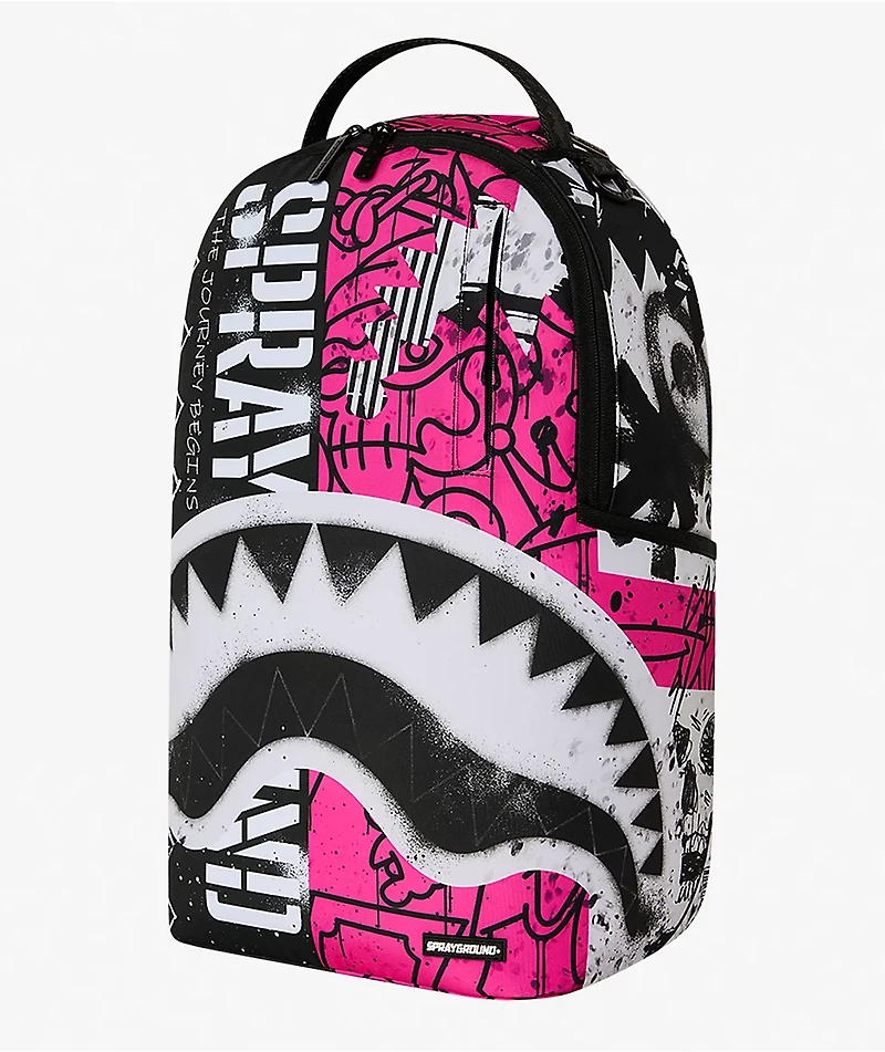 Sprayground Pink Punk Backpack