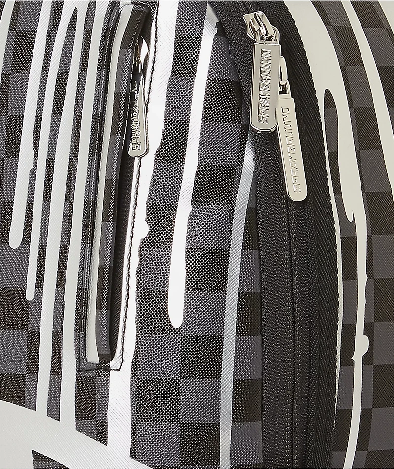 Sprayground Platinum Drips DLX Black Backpack