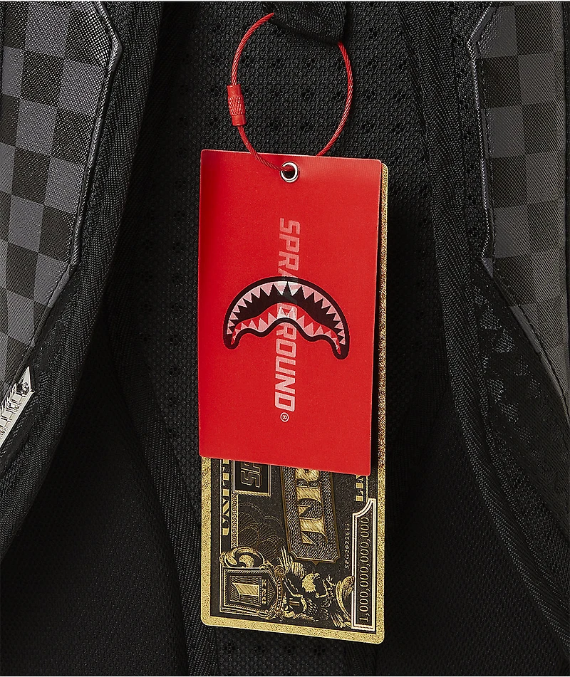Sprayground Platinum Drips DLX Black Backpack