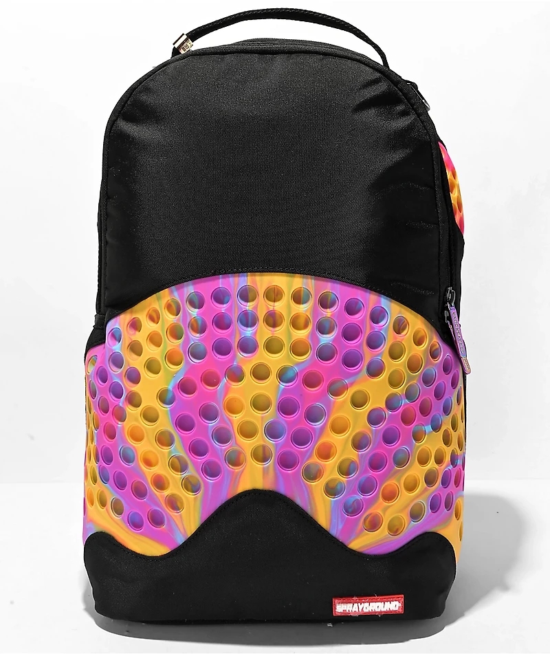 Sprayground Pop Shark DLX Black Backpack