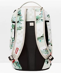 Sprayground Powder Shark White Backpack