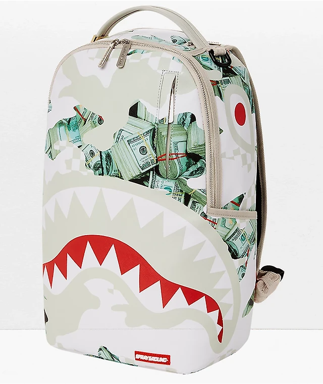 Sprayground Powder Shark White Backpack at Mall of America® in