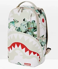 Sprayground Powder Shark White Backpack