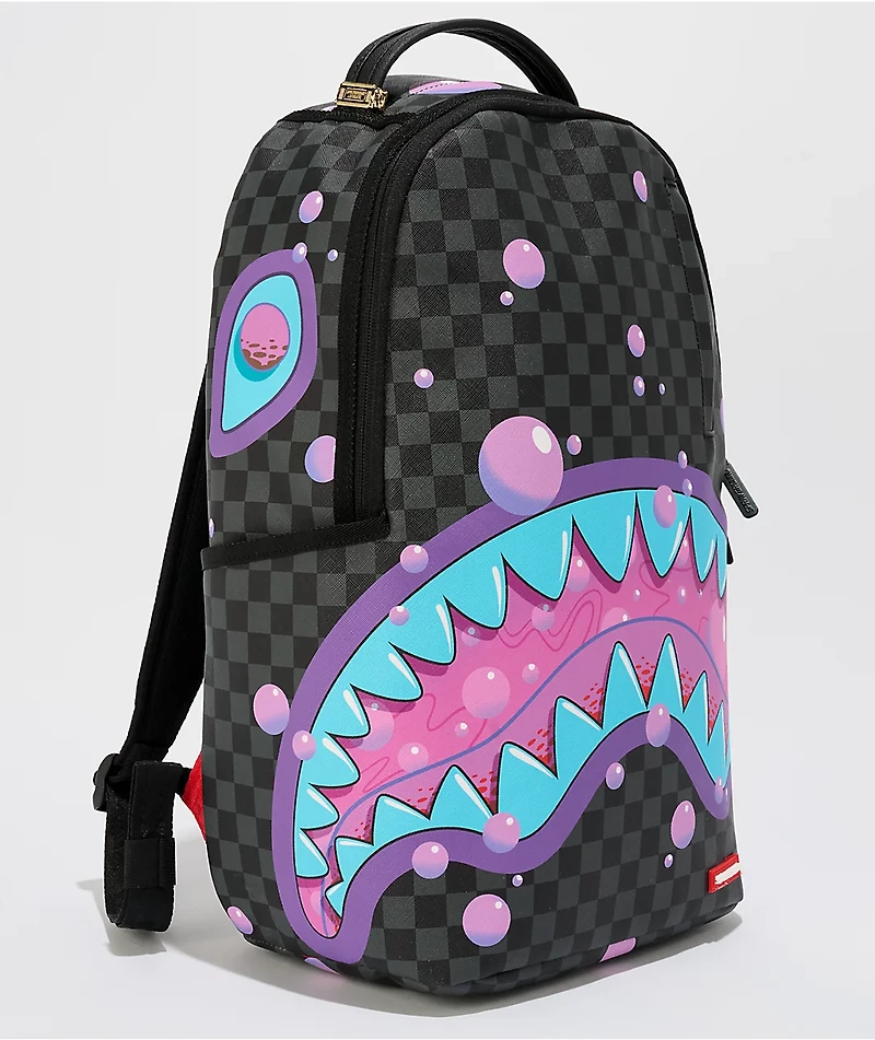 Sprayground Purple Slime Takeover Backpack