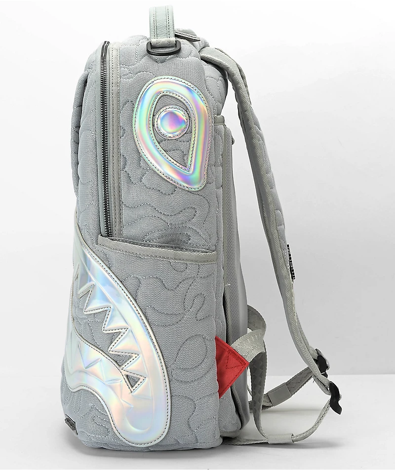 Sprayground Quilted Northern DLX Grey Backpack