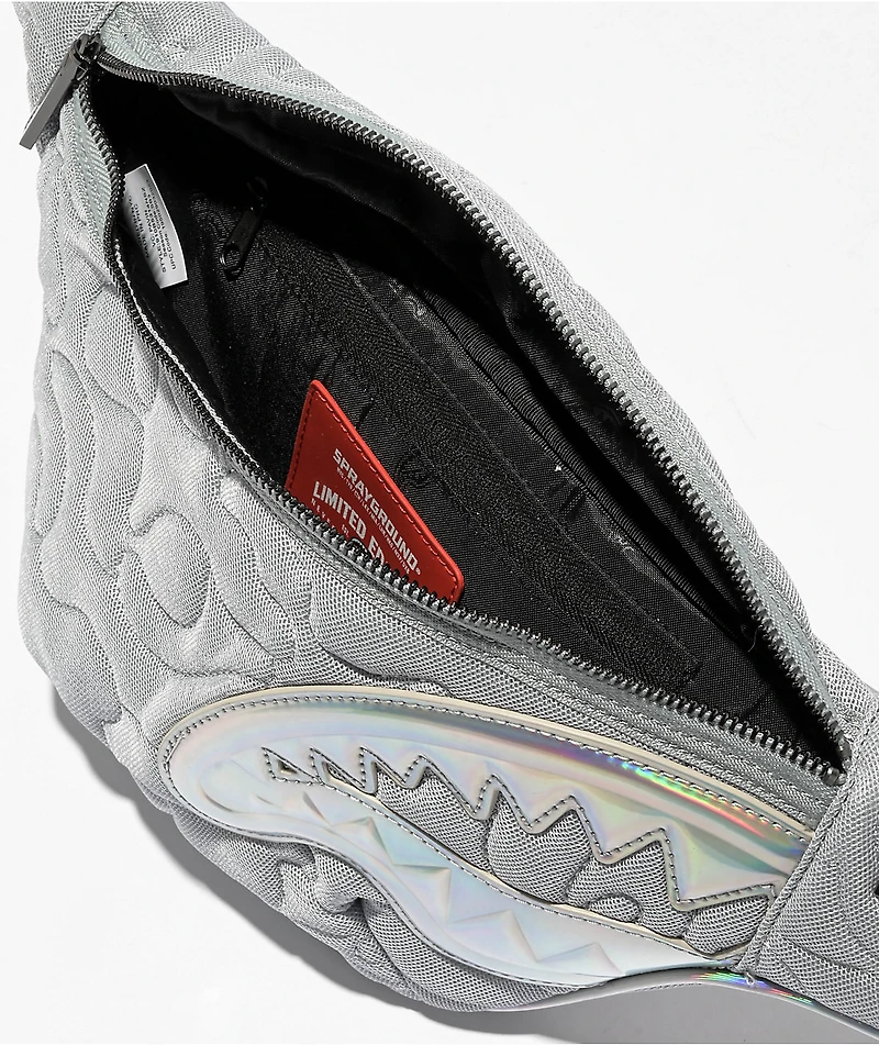 Sprayground Quilted Northern Grey Fanny Pack